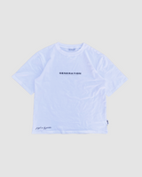 "THE PROLOGUE" - WHITE HEAVYWEIGHT TEE