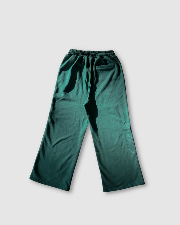 "SABBATH" -  DEEP GREEN SWEATPANTS